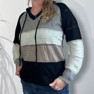 Women's Colorblock Knit Sweater